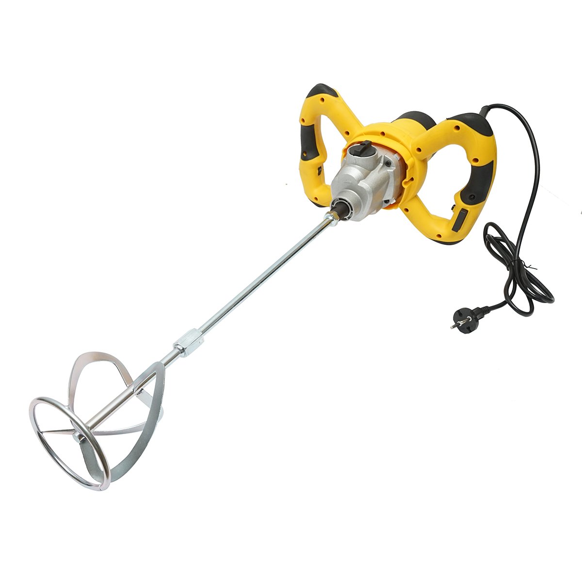 Mixer, malaxor electric cu amestecator 1600W, 220V, 2 trepte viteza pentru vopsea, mortar, adeziv THOR